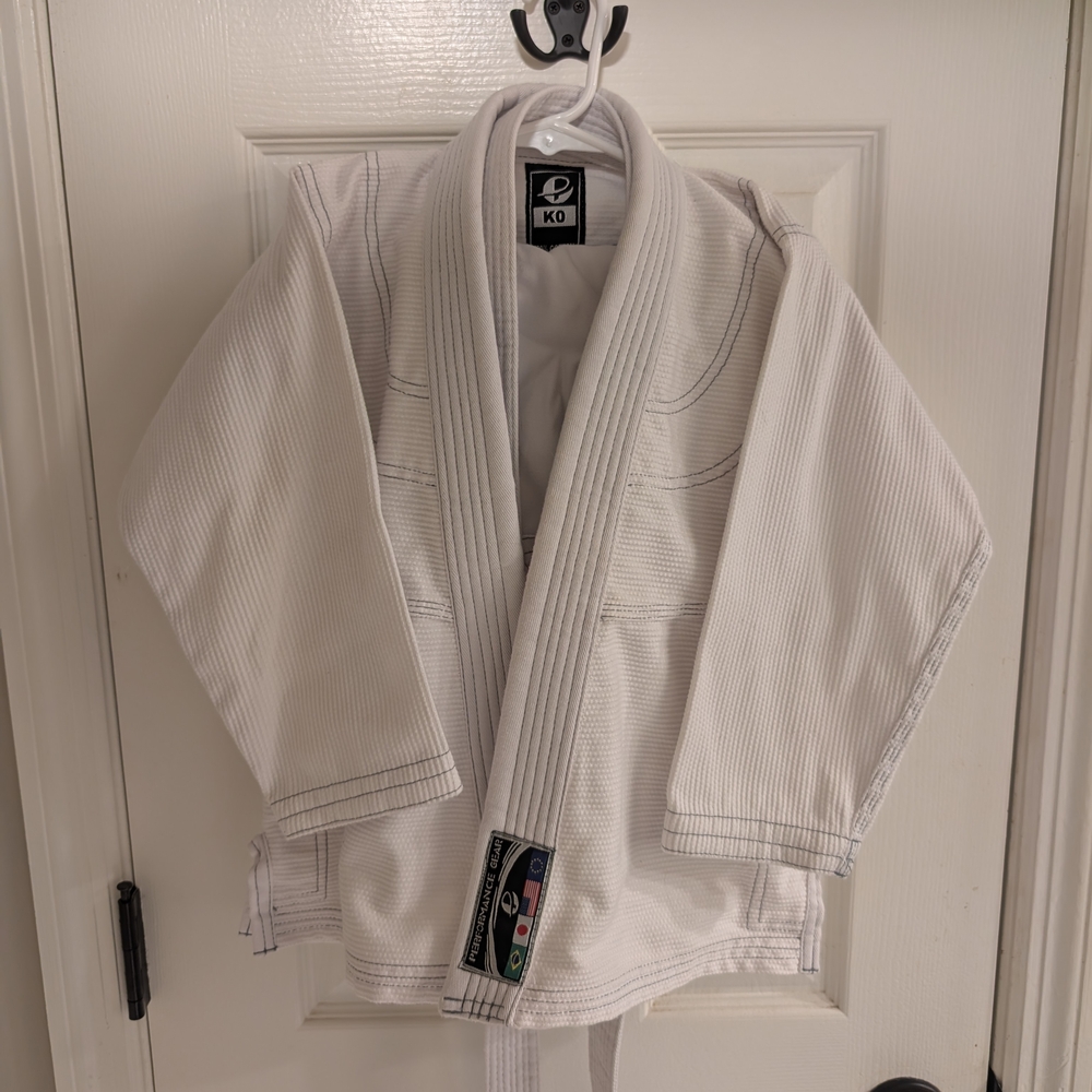 KO White Jiu Jitsu Gi